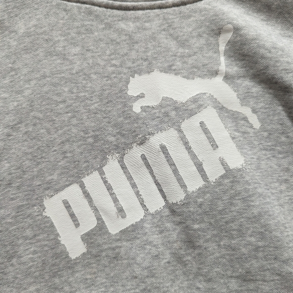 Puma silver gray turtleneck sweatshirt women's Medium - Picture 4 of 11